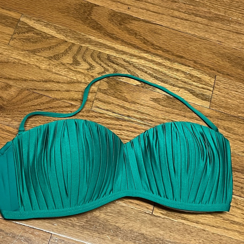 Seafolly | pleated goddess bandeau bustier